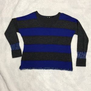 MissMe mixed media sweater